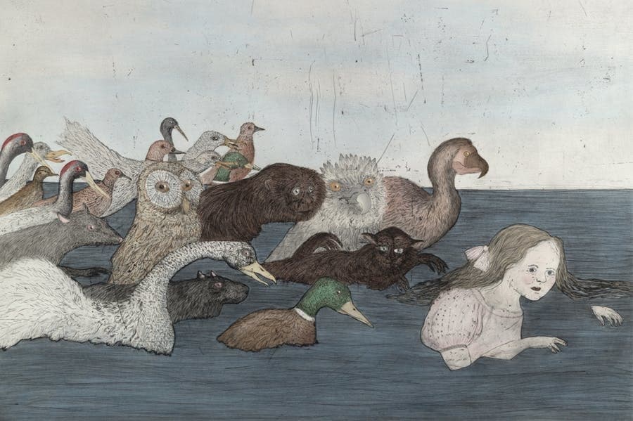 Kiki Smith, Pool of Tears 2 (after Lewis Carroll), 2000. 