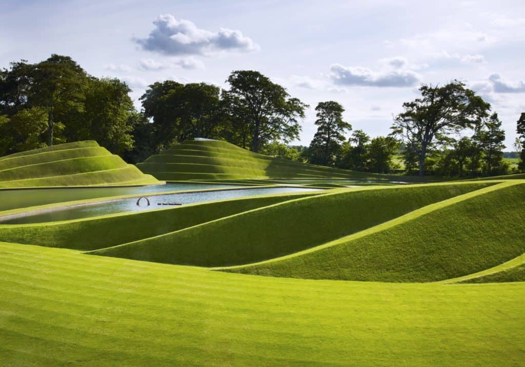 Charles Jencks, Cells of Life, at Jupiter Artland Sculpture Park