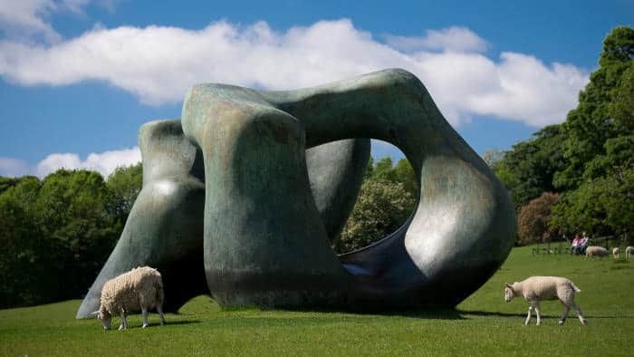 Henry Moore, Large Two Forms at the Yorkshire Sculpture Park 