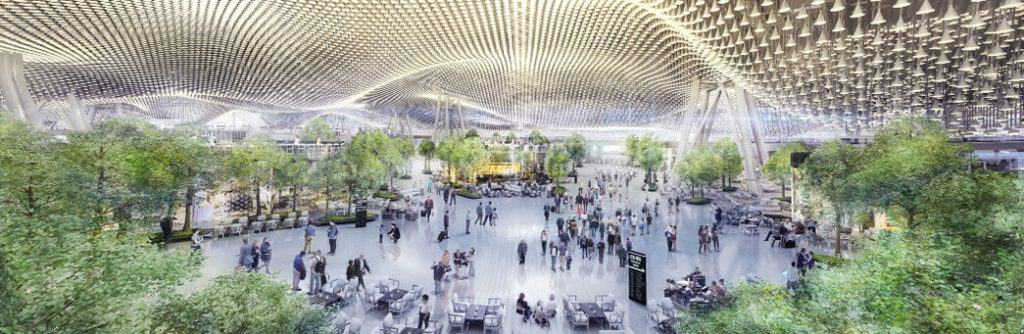 Terminal 3 at Taipei's Taoyuan Airport