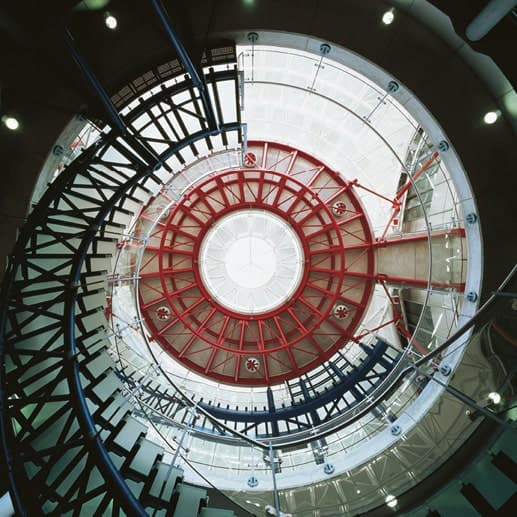 Interior of the European Court of Human Rights building