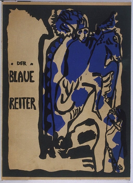 Cover design for Der Blaue Reiter Almanach, 1911