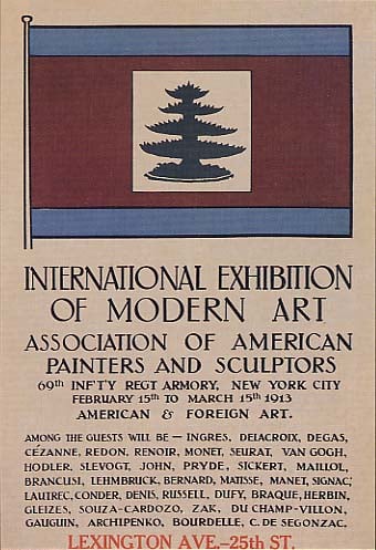 Poster of the Armory Show, New York, 1913