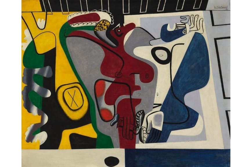 Le Corbusier, Deux Femmes A La Draperie Jaune