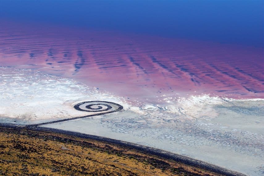 Robert Smithson, Spiral Getty