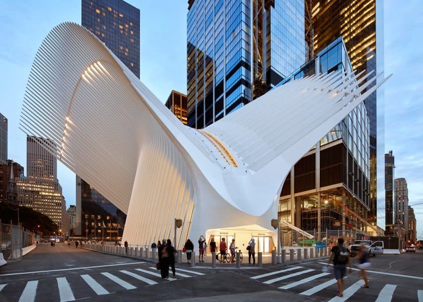 The oculus, New York. controversial architecture.