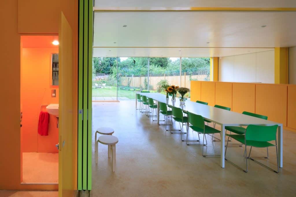 Interior of Richard Rogers' 22 Parkside