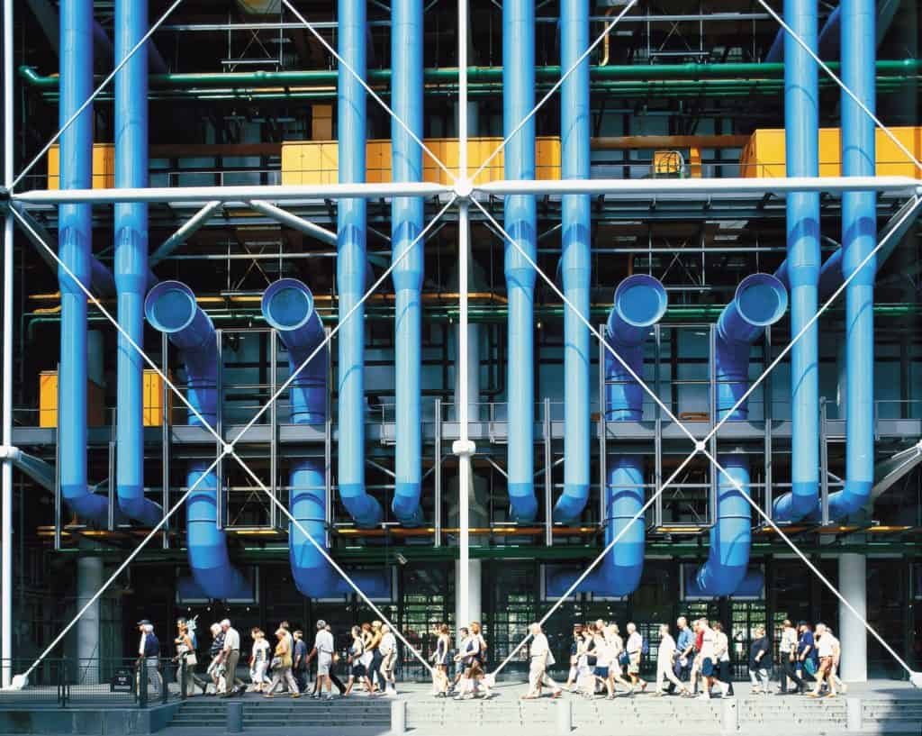 Centre Georges Pompidou by Richard Rogers