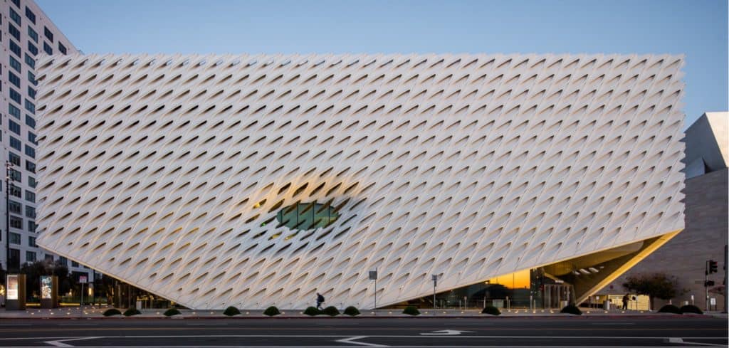 The Broad 
museum architecture