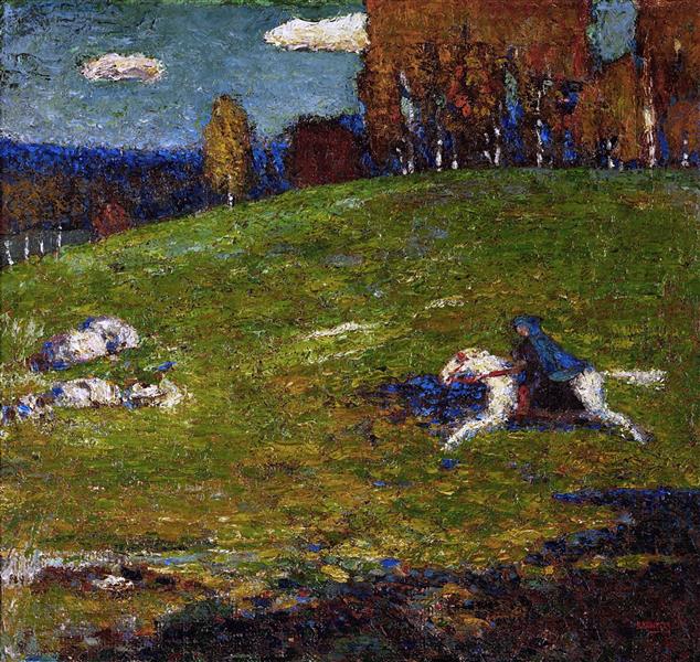 Wassily Kandinsky, The Blue Rider, 1903