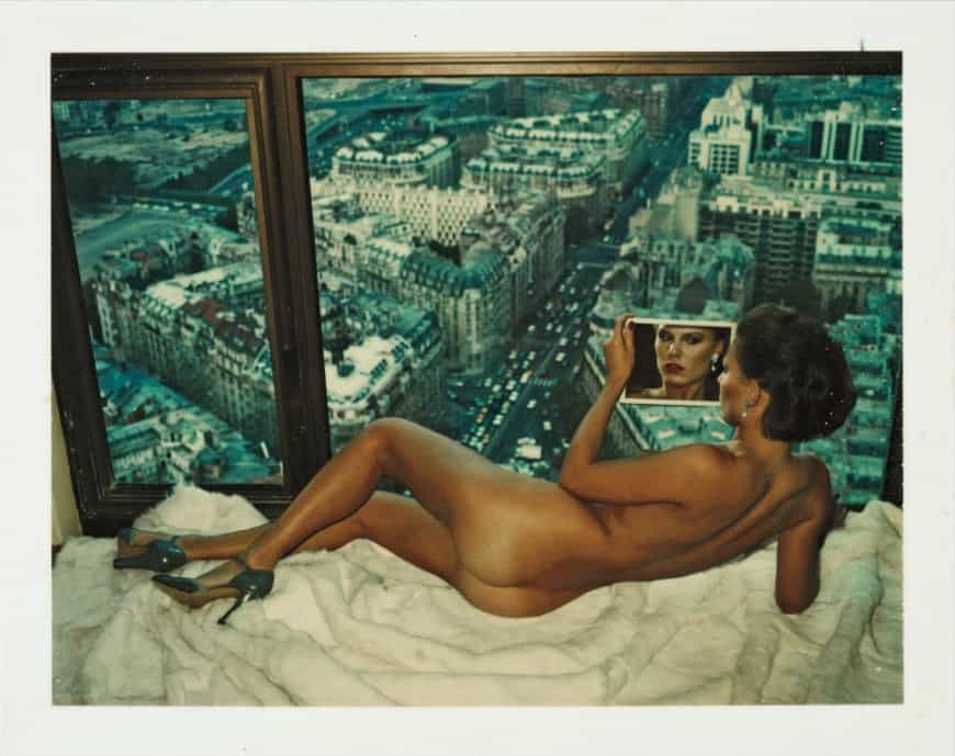 Helmut Newton, Bergström over Paris