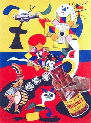 Eduardo Paolozzi, Sack-o-sauce, 1948 © The estate of Eduardo Paolozzi, Fair Use. "This is Tomorrow"