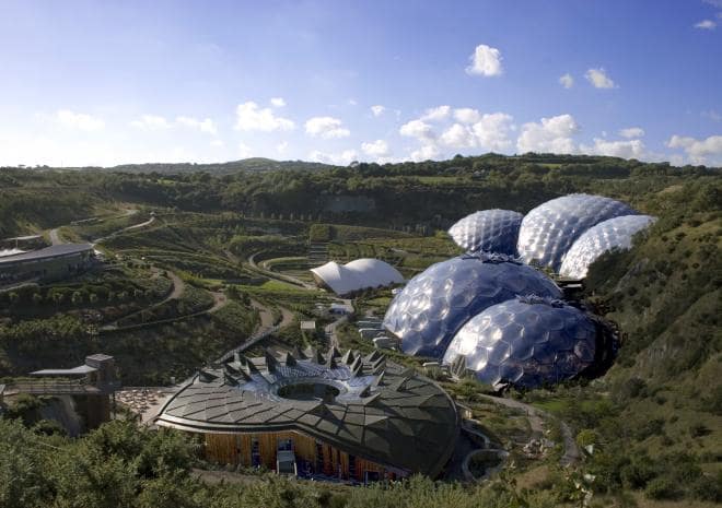 The Eden Project, Cornwall. Blobitecture