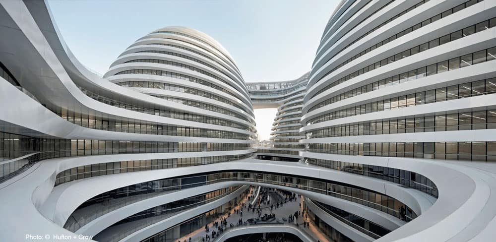 Galaxy Soho, Beijing. Blobitecture