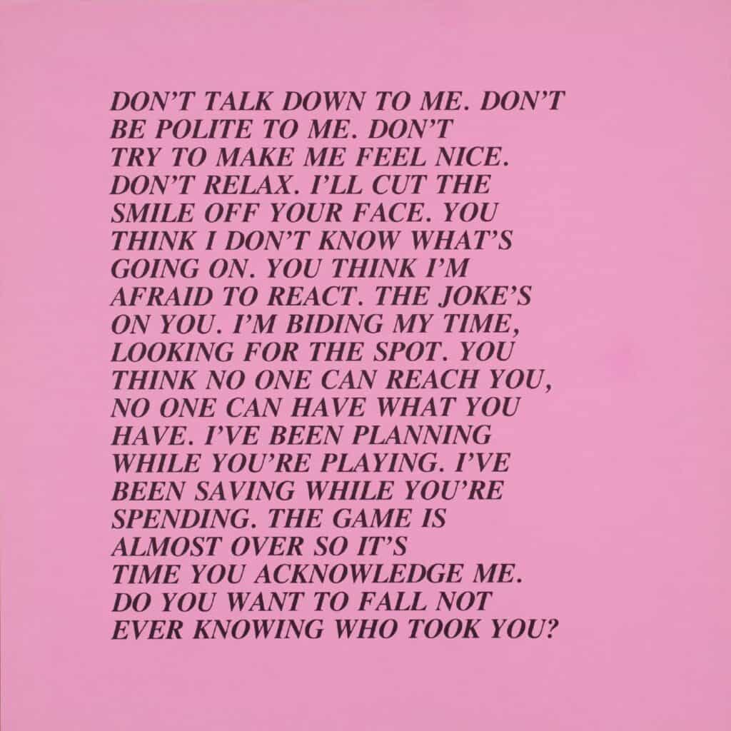 Jenny Holzer, Inflammatory Essays, 1979-82.