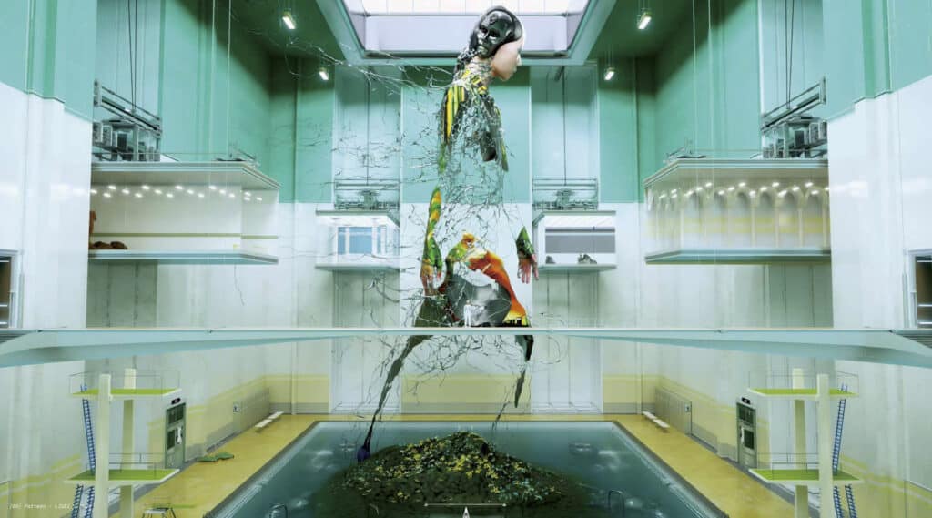 Liu Di, Pattern, 2020. Still from 3D concept short film. Courtesy of the artist.