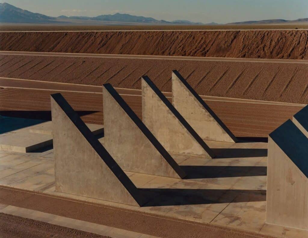 Michael Heizer, City, 1970-ongoing. Image © Jamie Hawkesworth for the New Yorker. One of the world's most remote art installations.