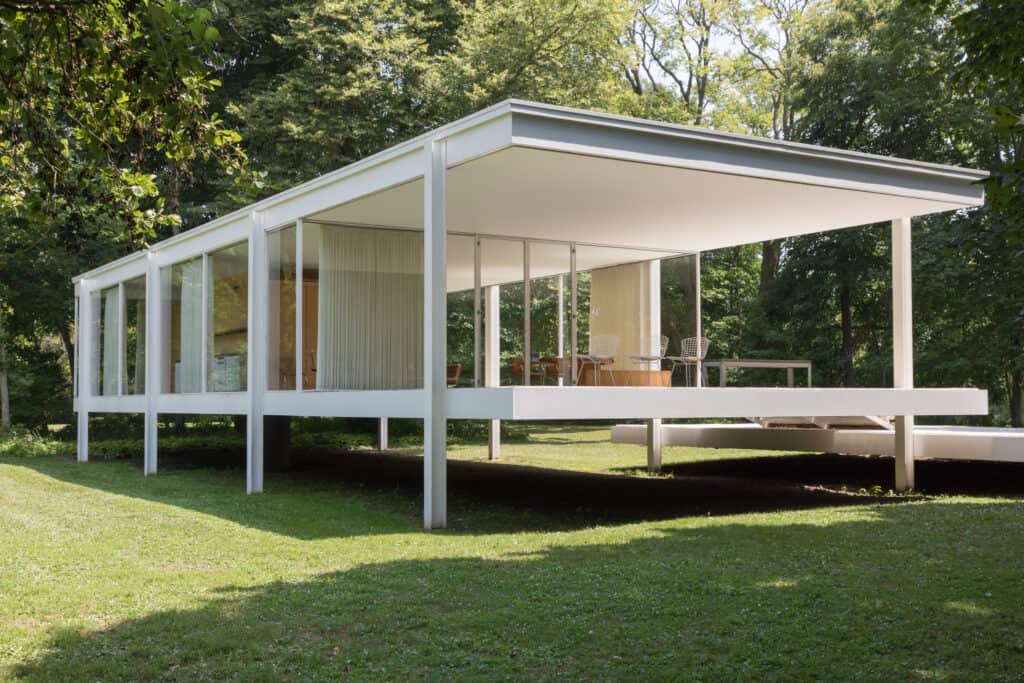 Farnsworth House near Plano, Illinois