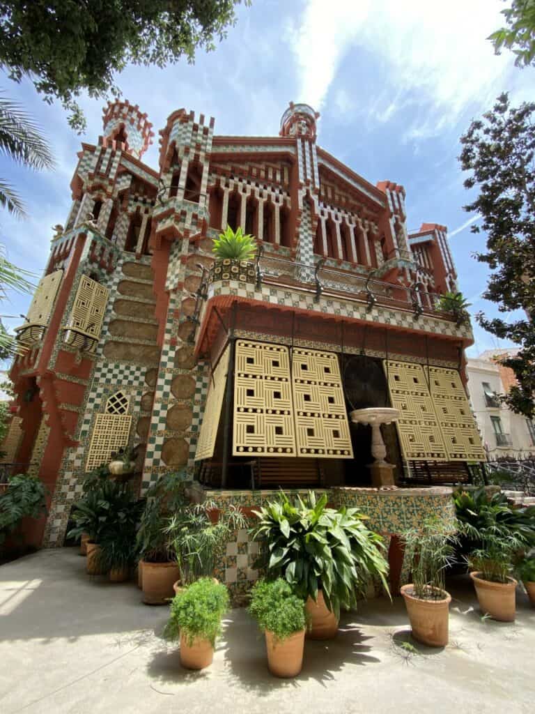 Casa Vicens, designed by Antoni Gaudí