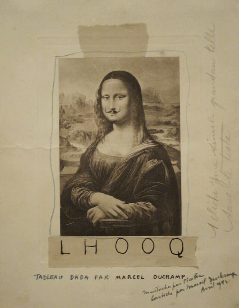 L.H.O.O.Q. (Mona Lisa) by Marcel Duchamp