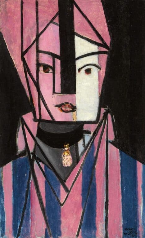Henri Matisse, White and Pink Head, 1914.