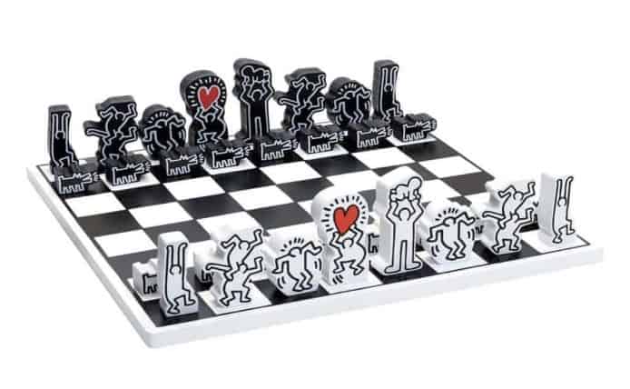 Keith Haring Chess Set, one of Artland's suggested art gifts in 2022
