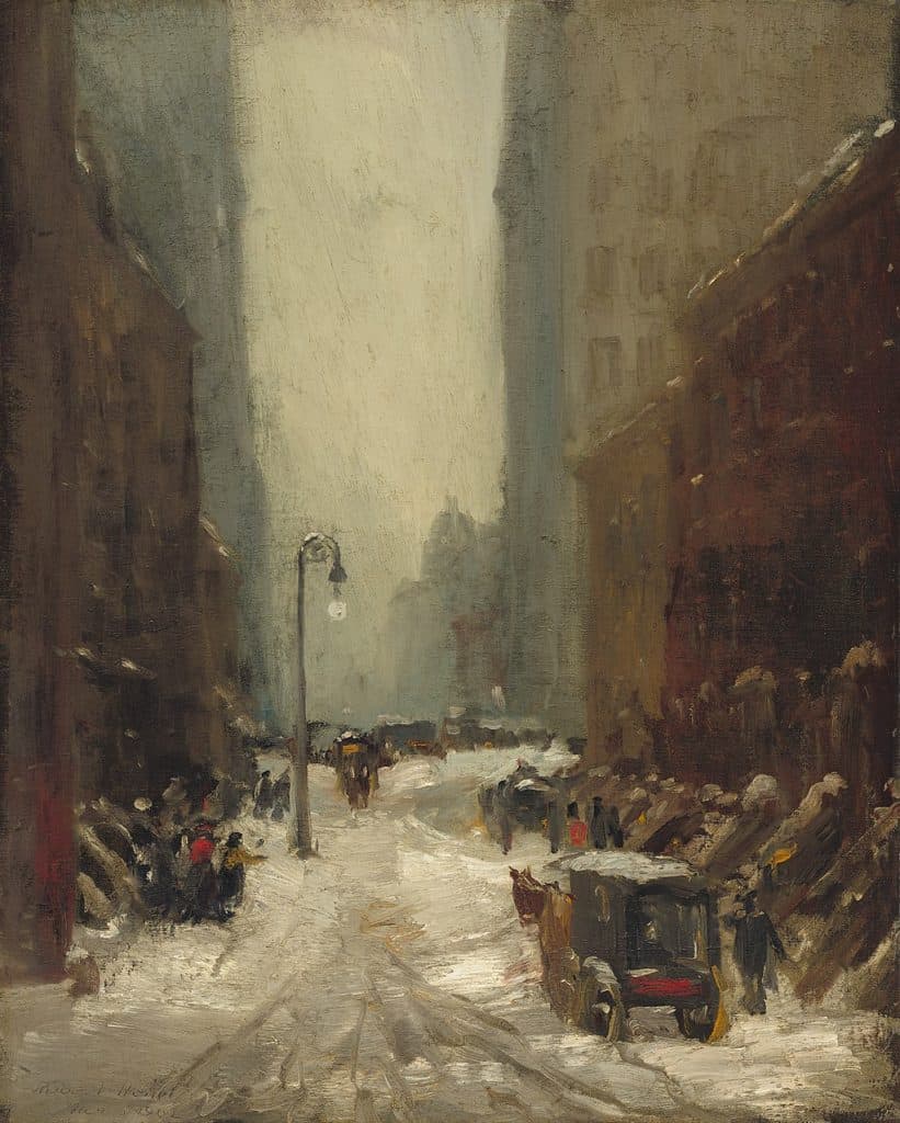 Robert Henri's painting - example of American Realism