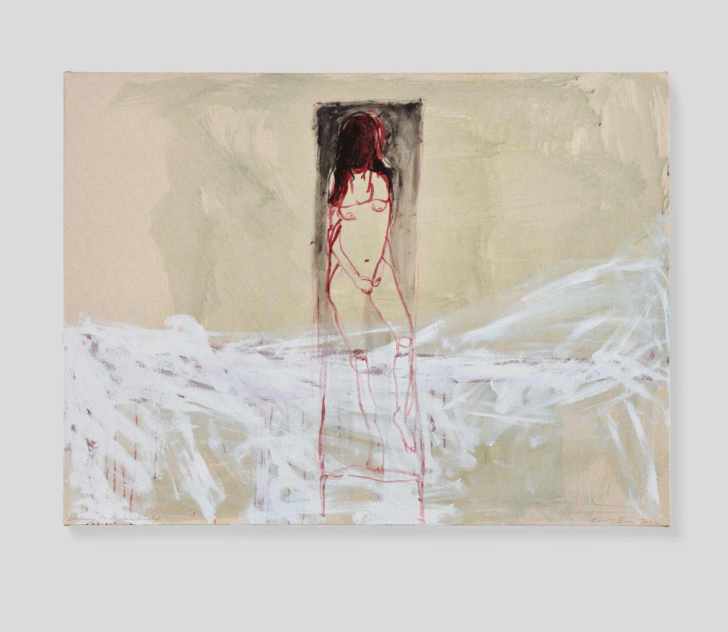 Dreaming of Another World, painting by Tracey Emin