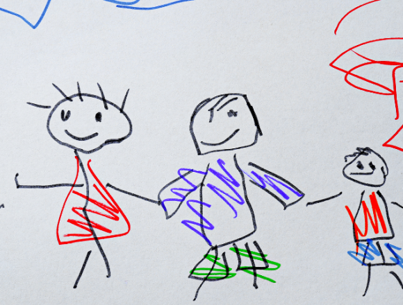 Familie_Tekening Donorkinderen verdienen beter: tijd voor echte bescherming