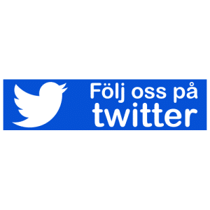 Följ oss på Twitter