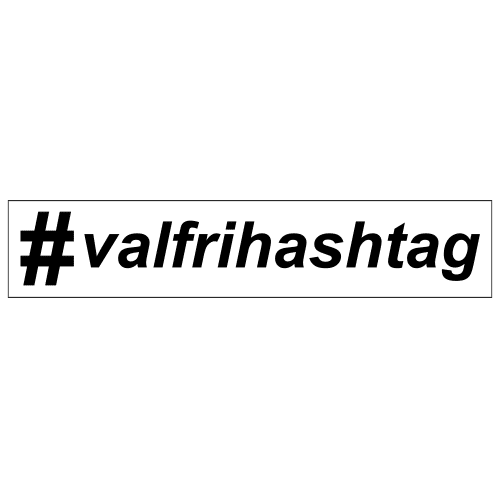 Hashtag - vit