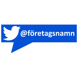 Twitter med ditt företagsnamn