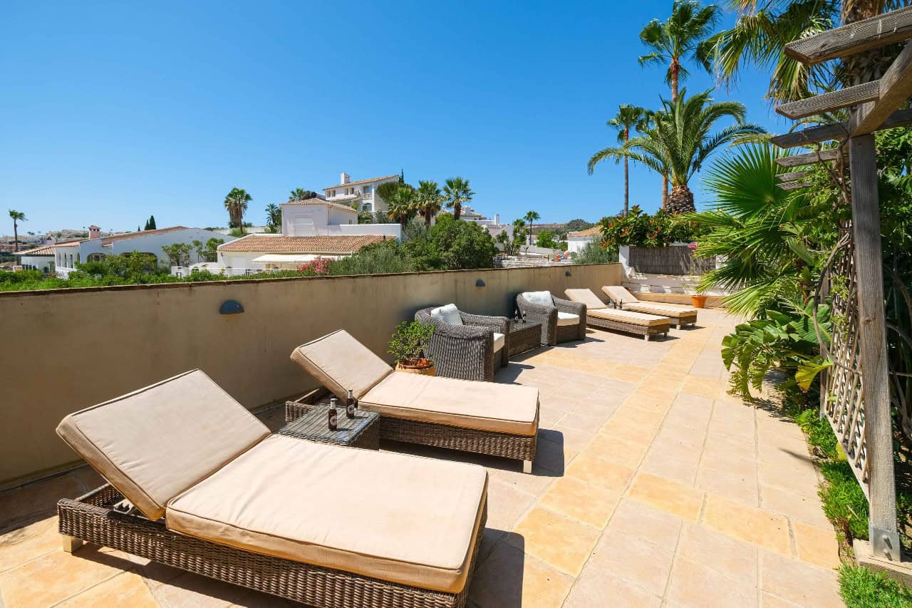 Skøn 1 plans villa Malaga Feriebolig Udlejning