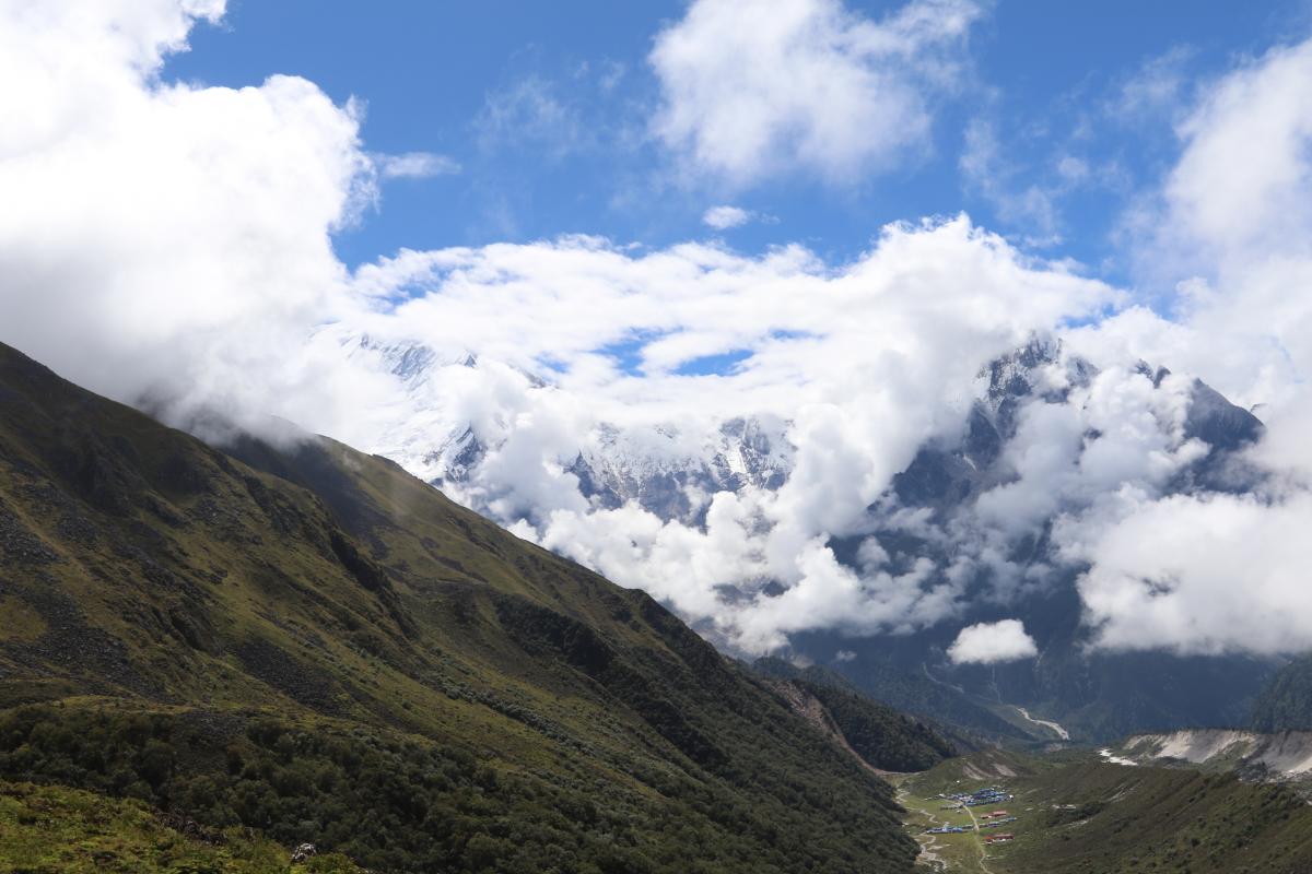 Acclimatisatie wandeling naar meer Ponkar (4100m)