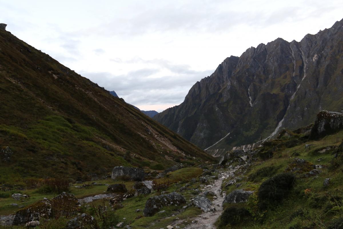 Trek van Bhimthan naar Samdo via Larke pass