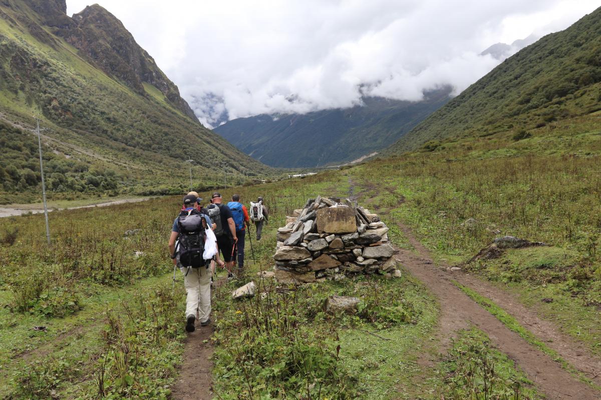 Trektocht naar Sama Gaun