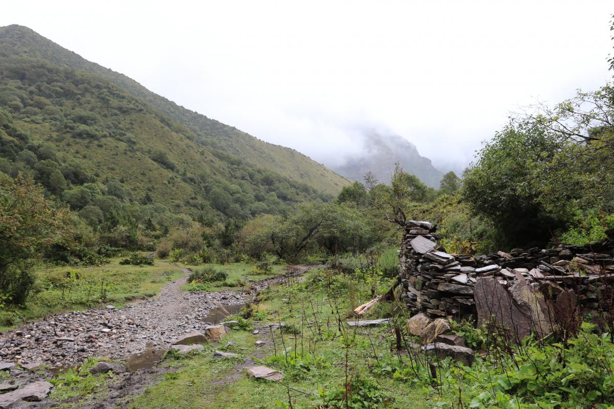 Trektocht tot aan basecamp