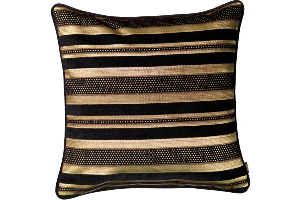 Pyntepude 45x45 Ouro Preto Gilt