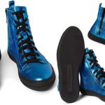 Wish List | Burberry Prorsum | Metallic Blue High-Tops