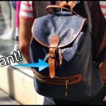 Street Style | Mulberry Scotchgrain Leather Backpack