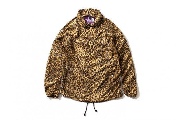 The-North-Face-Purple-Label-2013-Leopard-Print-Wind-Cheater