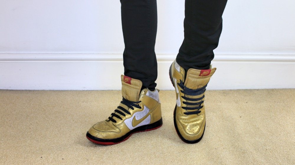 Mens-Shoe-Collection-Nike-Gold-High-Tops