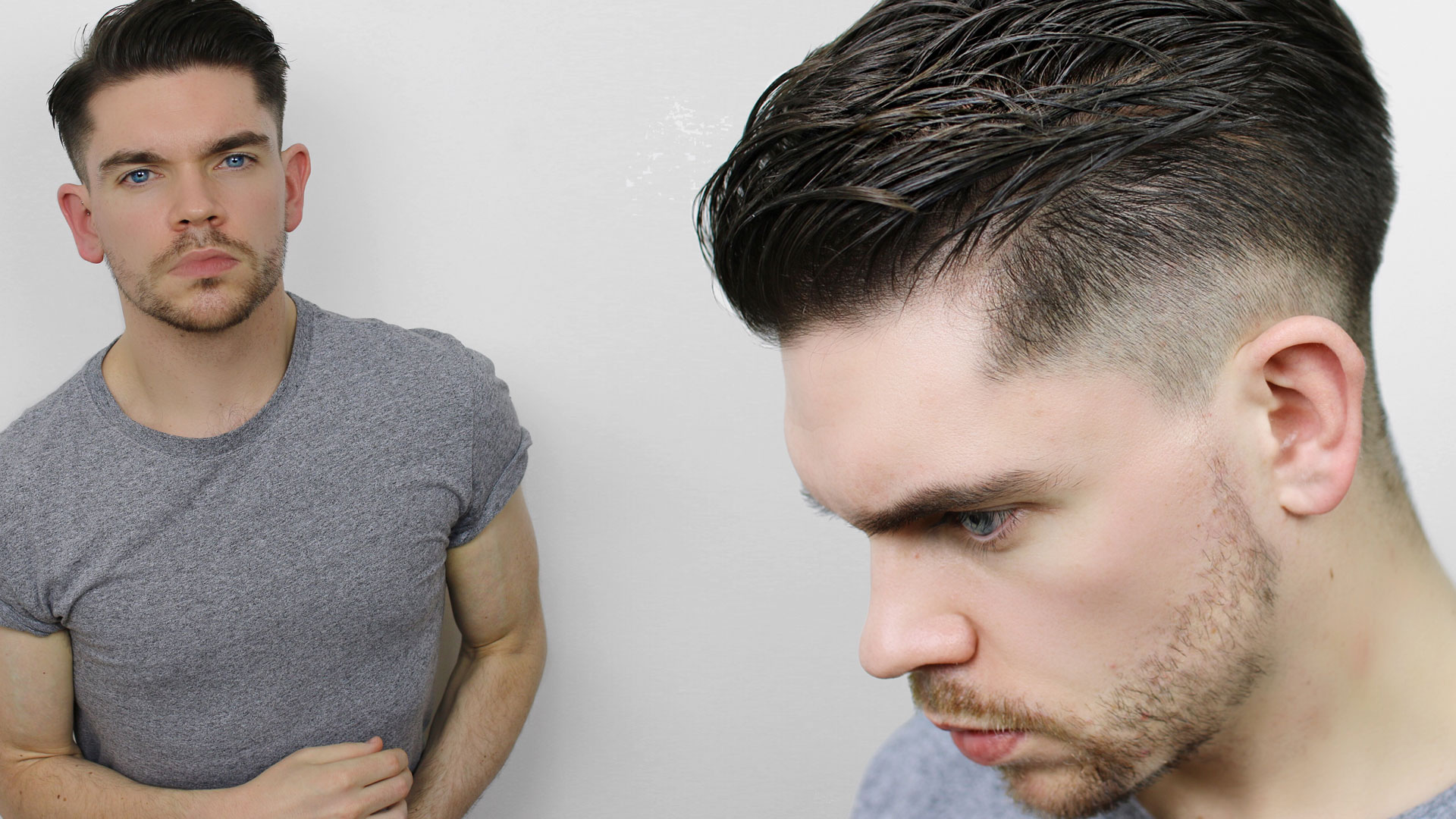 Hair Republic Mandalay - Slicked Back Undercut Hairstyle For Men The  slicked back undercut hairstyle is a trendy mix of classic and modern  styles. It works best with medium-length hair, and styling