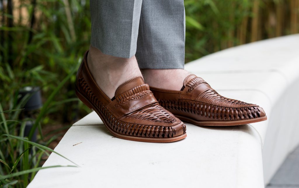 Mens summer woven shoes on sale