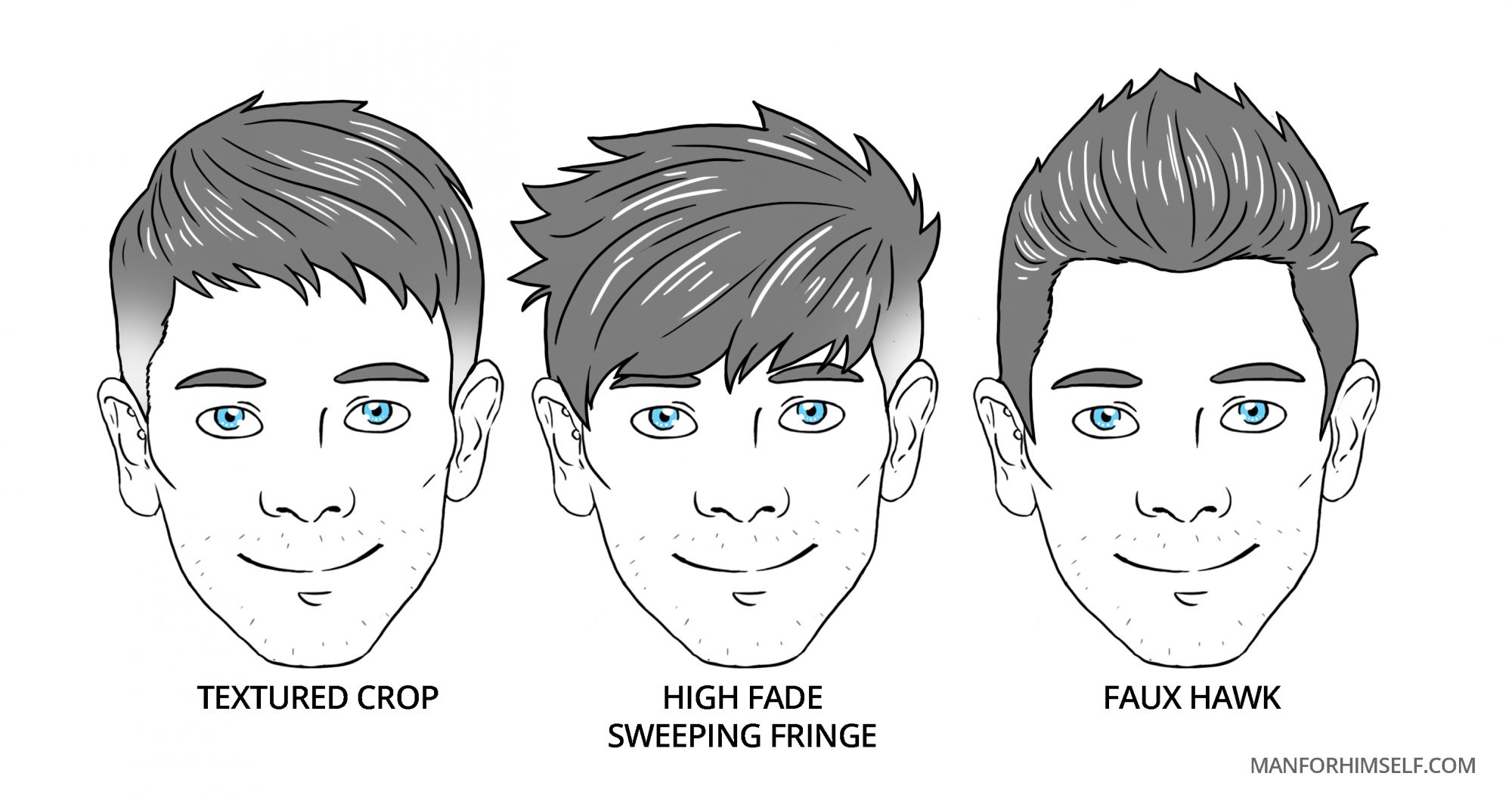 11 hairstyles for a diamond face shape male for a cool and trendy look -  Tuko.co.ke