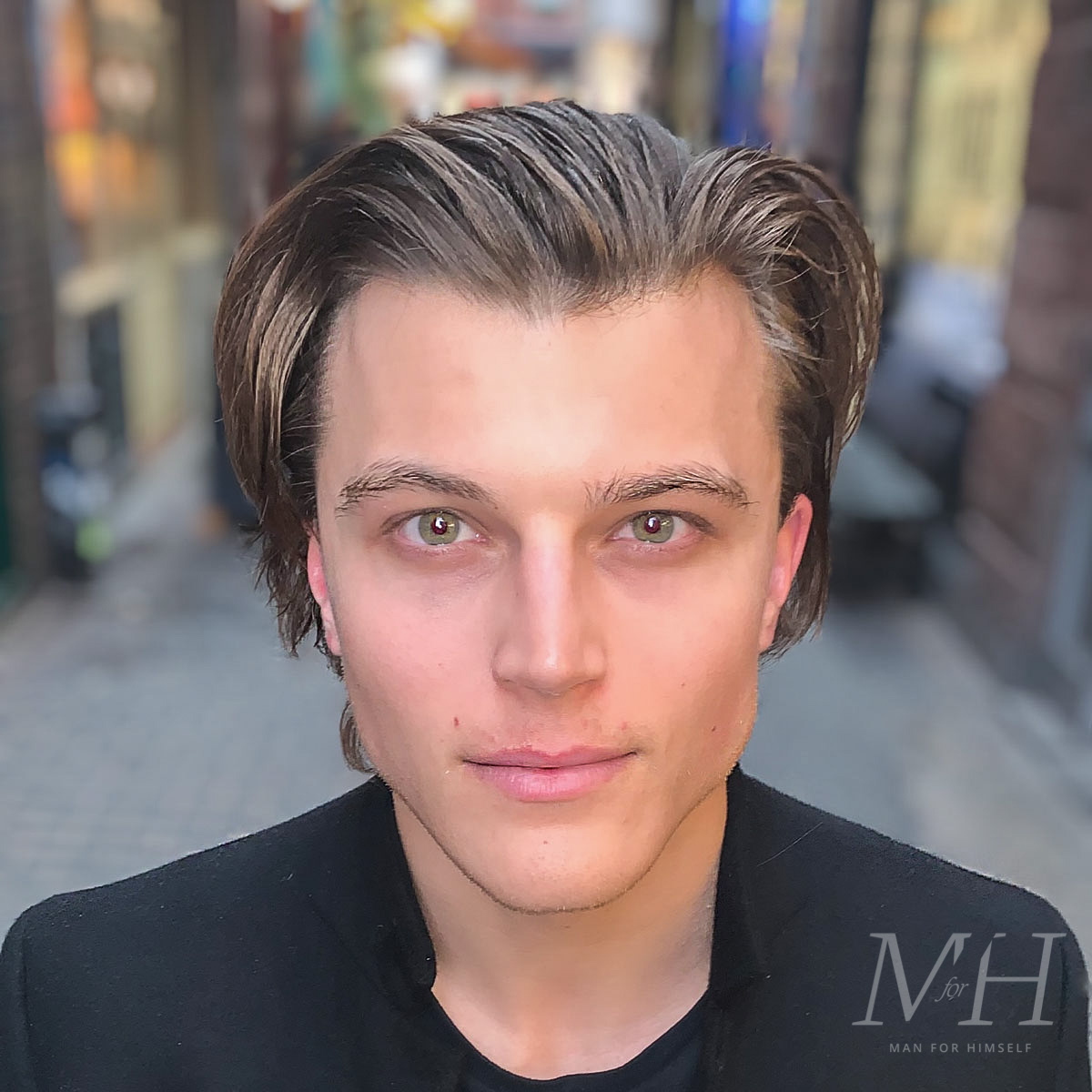 leonardodicaprio #hairstyle #hairstyletutorial #90s #middlepart #fyp |  TikTok