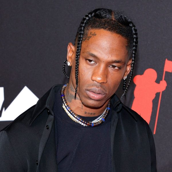 Travis Scott: Braided Afro Hairstyle