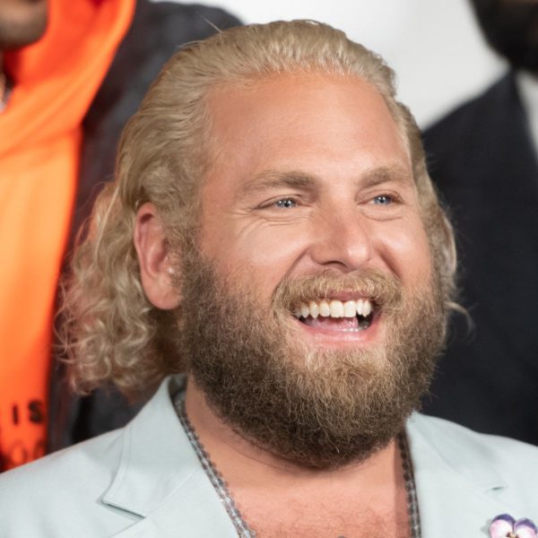 Jonah Hill: Slicked Back Bleached Blonde Hair