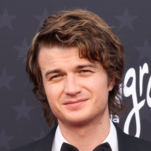 Joe Keery: Tousled Mullet Hairstyle With Side Part