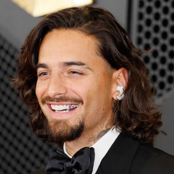 Maluma: Long, Wavy Hairstyle